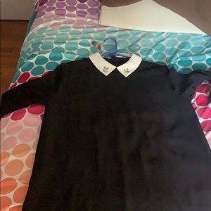 Cute winter dress with bunnies